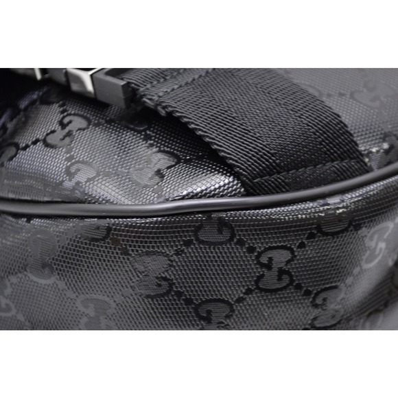 Gucci Implement Messenger Bag Crossbody Black - Picture 3 of 9